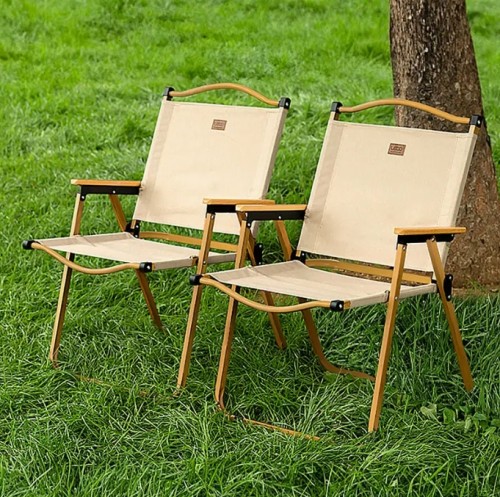 레토 대형 우드 감성 경량 캠핑의자 폴딩 로우 릴렉스 체어 LCP-C03