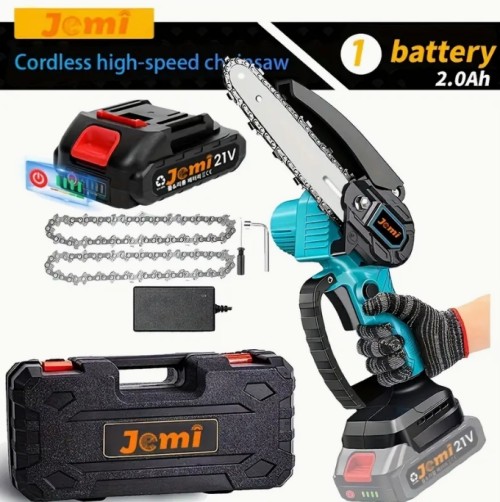 Jemi 6인치 미니 체인소, 1/2