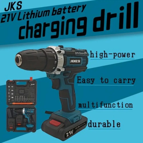 리튬이온 드릴 + 배터리 + 충전기 + 액세서리 키트