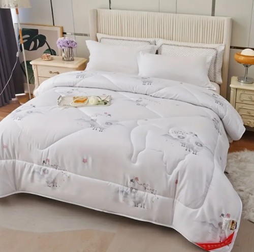 두꺼운 양털 담요 - 부드러운 모든 계절의 따뜻함, 습기를 흡수, 부드러운 터치, 침대