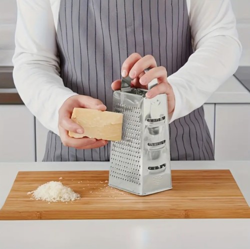 스틸 주방 4면 야채 슬라이서, 감자 슬라이서, 과일 슬라이서, 스테인리스 스틸 야채 및 과일 껍질 벗기기 도구