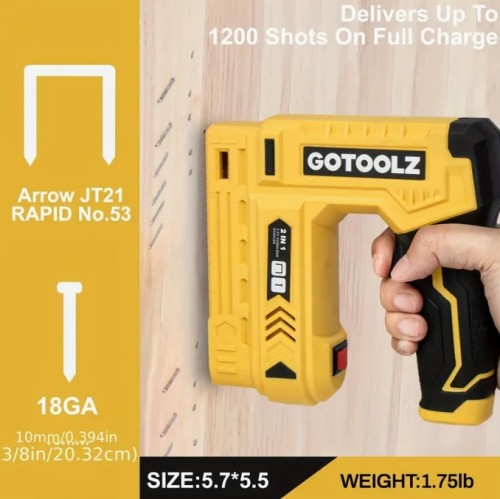 휴대용 무선 리튬 배터리 네일 건, 전기 직선 네일러, 코드 네일러, 소형 가정용 목공 네일 건.