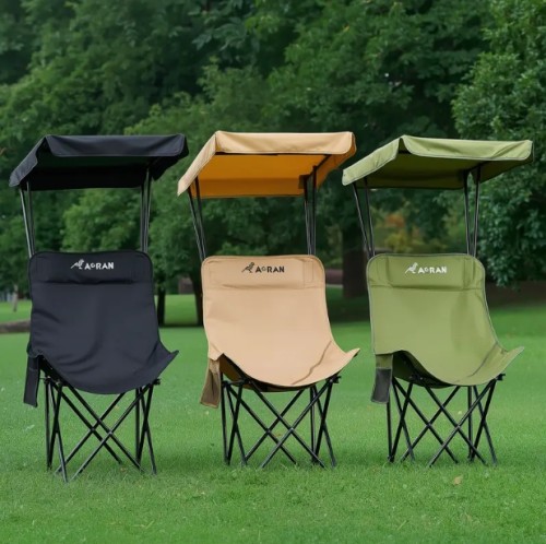 달 의자 선쉐이드 접이식 의자 선쉐이드 우산 해변 의자 휴대용 자외선 방지 의자 바베큐 낚시 레저 의자