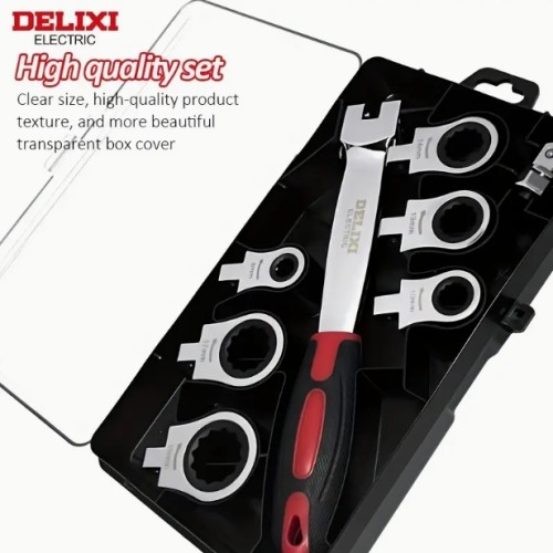 12인/6인 교환식 헤드 래칫 소켓 렌치, 유연한 헤드 조합 렌치 세트, 조절 가능한 헤드 래칫 렌치 세트, 퀵 렌치 세트