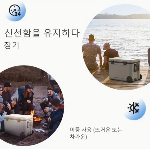 1pc 바베큐 야외 열성형 상자, 얼음 큐브 냉각 캠핑 자동차 얼음 버킷, 상업용 가정용 낚시 휴대식 식품 보존 냉장고 상자