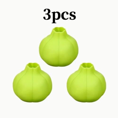 1/3개 실리콘 마늘 껍질 벗기기 도구, 주방용 간편하고 빠른 청소가 가능한 부엌 가제트