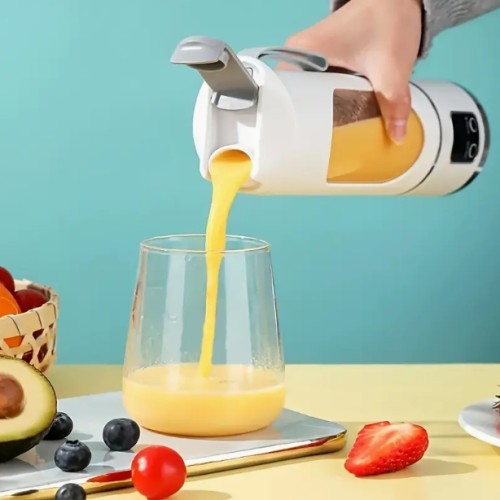 휴대용 USB 충전식 블렌더 & 주서기 - 쉬운 청소, 과일 & 채소 음료, 밀크셰이크에 완벽 - 10.14oz에서 16.91oz 용량