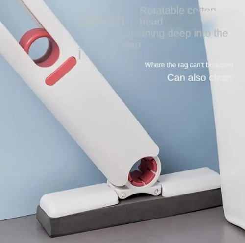 교체 가능한 헤드가 있는 미니 스폰지 걸레 1개, 초고 흡수력, 데스크탑, 자동차, 욕실, 창문 및 유리 - 손으로 세척, 학교로 돌아가는 청소 용품에 이상적