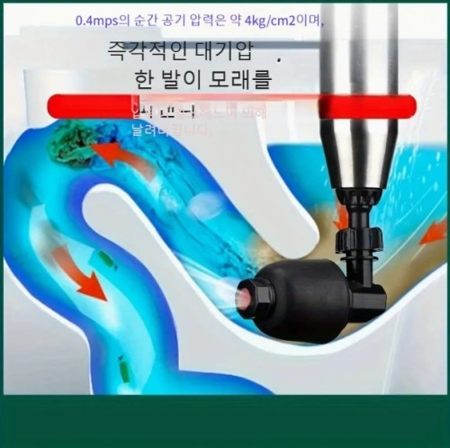 최신 인기 판매 편리한 스테인리스 가정용 배수관 청소기