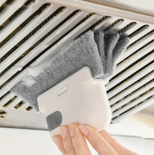 범용 창문 및 문 트랙 청소 브러시 - 플라스틱, 미충전, 작은 간격 및 프레임용 간편한 청소 도구, 가정용 청소 용품 및 학교용품 필수품.