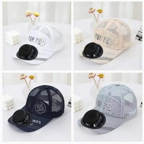 태양광 팬이 있는 야구모자, 통기성 있는 바람막이가 포함된 테니스용 썬캡. 조절식 버클로 남녀공용으로 적합하며 6가지 색상으로 6팩 또는 1팩 제공됩니다. 액티브한 라이프스타일을 위한 여름 운동복품, 캐주얼 헤드웨어, 환기 메쉬와 내구성 있는 소재의 쿨링 머리장갑입니다. 스포츠 팬과 아웃도어 애호가를 위한