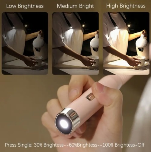 3단계 밝기 및 색상 모드가 있는 다용도 목 독서등 - USB 충전식, 편안한 잠자리 독서, 뜨개질 및 공예용 조절 가능한 암 - 책을 사랑하는 사람들을 위한 이상적인 선물