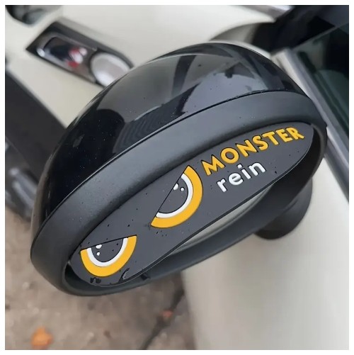 2pcs 자동차 후면 거울 비 커버 - 