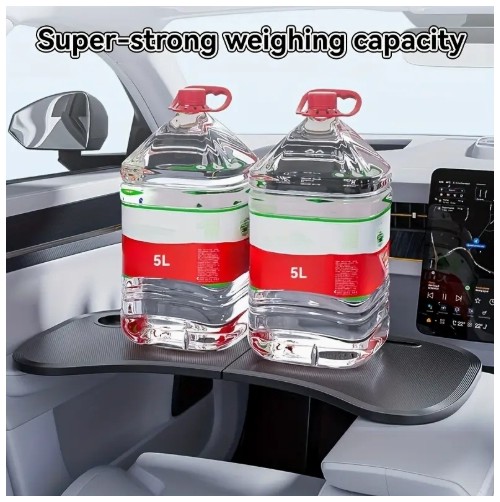 새로운 수투 자동차 스티어링 휠 접이식 식탁, 360° 회전 가능하며 가볍고 휴대가 간편합니다. 트레이형 차량용 테이블 보드, 다기능 차량 식판, 스티어링 휠 수납 선반, 차량 노트북 데스크탑으로 사용 가능