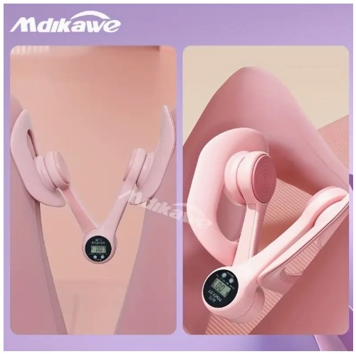 Mdikawe 조절 가능한 골반저근 트레이너 - 골반저근 효과적으로 강화 및 탄력 회복, 허벅지 탄력 강화, 산후 회복 지원, 효율적인 복원과 다리 강화를 위한 카운팅 장치 - 내구성 강화 및 사용 편리, 내부 허벅지 운동기