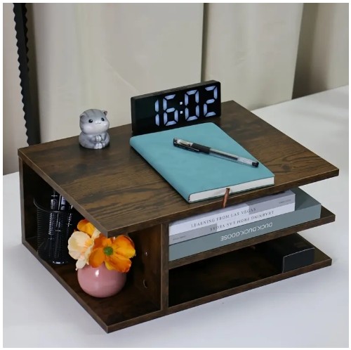 데스크탑 문구류 보관대 프린터 선반 홈 데스크 보관 선반