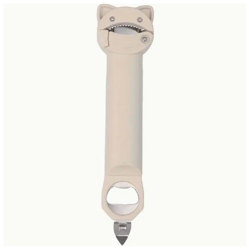 3-in-1 헤비듀티 자석식 자동 개봉 메커니즘 캔 & 병따개 - 조절 가능한 레버 & 인체공학적 핸들, 헤비듀티 금속 구조, 원터치 작동, 주방, 냉장고, 전자레인지용 공간 절약형 디자인 - 병, 잼, 소다, 맥주, 누출 방지 뚜껑 제거에 이상적 - 청소 및 보관이 쉬운 다기능 주방 필수품, 자석 베이스 & 편안한 인체공학적 그립