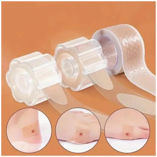 하이드로콜로이드 젤 블리스터 패치 - 방수 접착 발 케어 패드, 뒤꿈치 및 물집 완화용 인솔 보호대 - 스포츠와 하이킹에 최적!