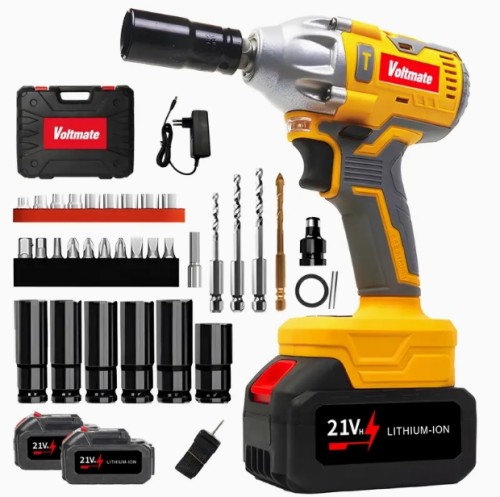 [국내발송] 독일 21V 다용도 전동렌치 350N 4.0Ah 고출력무선임팩트드릴 무단변속 전문 전동렌치 임팩트드릴 해머전동드릴 배터리2개 세트