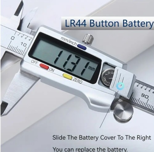 1pc 6 인치 디지털 캘리퍼스 LCD 디지털 디스플레이 스테인레스 스틸 금속 캘리퍼스 150mm 금속 전자 버니어 캘리퍼스 마이크로 미터 게이지 측정 도구