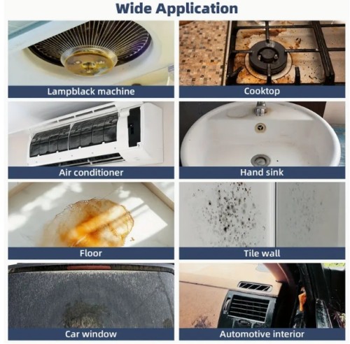 3개의 브러시 헤드와 6단계 조절 가능한 속도의 고온 압력 스팀 클리너가 포함된 1500W 휴대용 핸드헬드 스팀 클리너, 주방, 가구, 욕실, 자동차에 적합