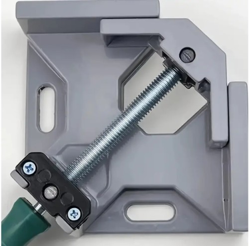 2개 세트 90도 우드워킹 클램프 - 알루미늄 합금 프레임용 조절 가능한 스윙 저, 용접 및 DIY 목공 프로젝트에 이상적인 우드워킹 클램프