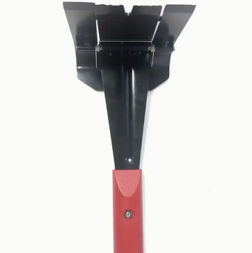 DIY 홈 리노베이션 및 철거용 인체공학적 레드 장갑이 있는 헤비듀티 스테인리스 스틸 네일 풀러 도구 1개 - 강력한 디자인의 바닥, 벽 패널 및 타일 제거 프라이 바, 견고한 구조