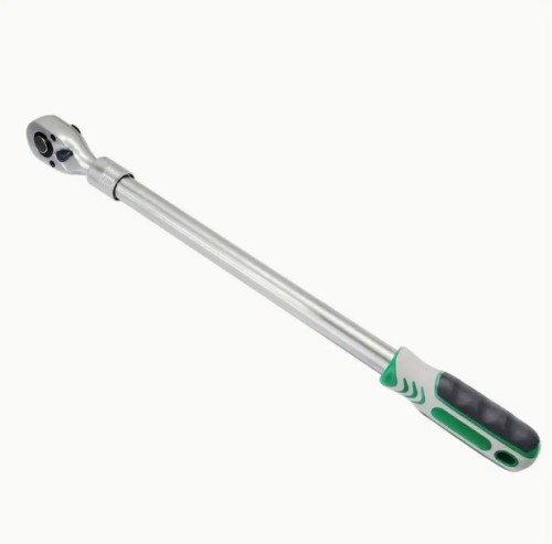 PMMJ 추가 긴 1/2인치 드라이브 래치 렌치, 600mm/23.6인치, 탄소강, 교환 가능한 72개 이빨, 역전 가능, 빠른 릴리스, 자동차, 오토바이, 기계 수리 도구