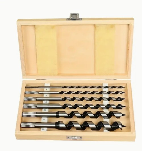 6개 고품질 목공 드릴 비트 세트 - 목공 도구 및 DIY 프로젝트에 완벽한 선택