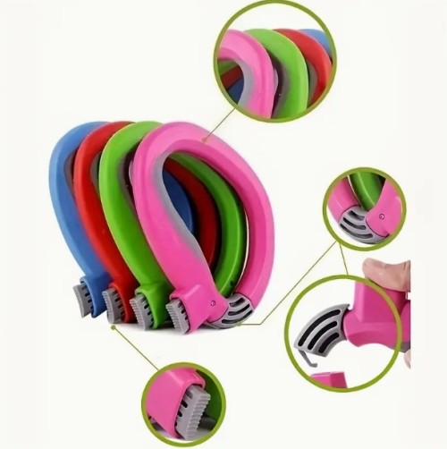 1pc 노력 절약 플라스틱 슈퍼마켓 가방 홀더 - 편안한 손잡이 그립퍼로 쉽게 쇼핑하고 가구를 운반할 수 있습니다. 플라스틱 가방 절단을 방지합니다.