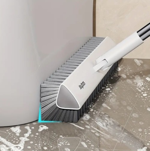 Joybos 2-in-1 회전형 틈새 청소 브러시 - 죽은 구석 없음, 욕실 & 주방 타일, 벽, 야외 사용에 이상적