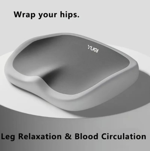 10시간 동안 사용할 수 있는 에르고노믹 메모리 폼 오피스 의자 쿠션, 조절 가능한 힙 및 요추 지원 기능, 중간 소프트 컨투어드 시트 패드, 가정, 자동차 및 책상 사용 - 건조 청소만 - 회색/녹색/노란색/검정색, 책상 의자, 가정용 의자 편안함, 현대적인 의자 액세서리, 폴리에스터 니트 직물