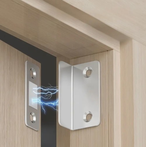 8pcs 강력한 자석 문 클립 캐비닛 및 옷장용 - 쉬운 설치, 슬라이딩 문용 컴팩트하고 효과적인 자석 문 스폰터, 가정 및 사무실 사용에 이상적