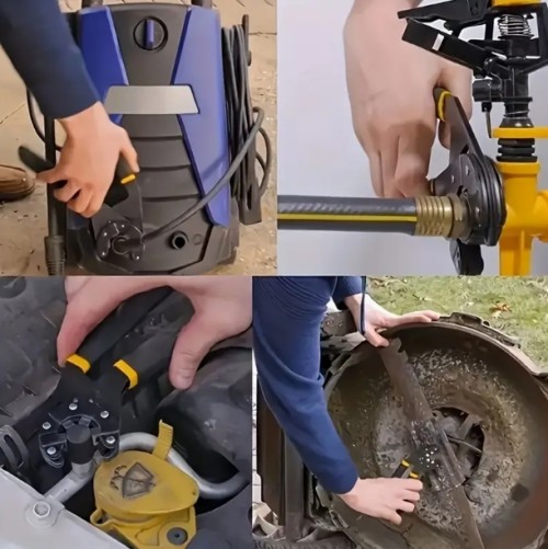 14-in-1 고탄소강 렌치 세트 - 조절 가능, 톱니 디자인으로 견고한 그립, DIY, 전기 및 기계 수리용, 조립 불필요