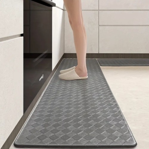 1개 주방 러그 및 매트 쿠션 편안한 매트, 미끄럼 방지 주방 러그 세트 바닥용 매트 세트, 싱크대용 방수 주방 러너 러그, 크리스마스 장식 크리스마스 선물