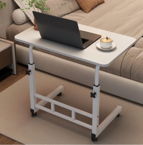 조절 가능한 높이의 다기능 이동식 사이드 테이블 리프팅 침대 옆 테이블 가정 사무실 책상 침실 가정 학생 책상 소파 옆 탁자 침대 테이블