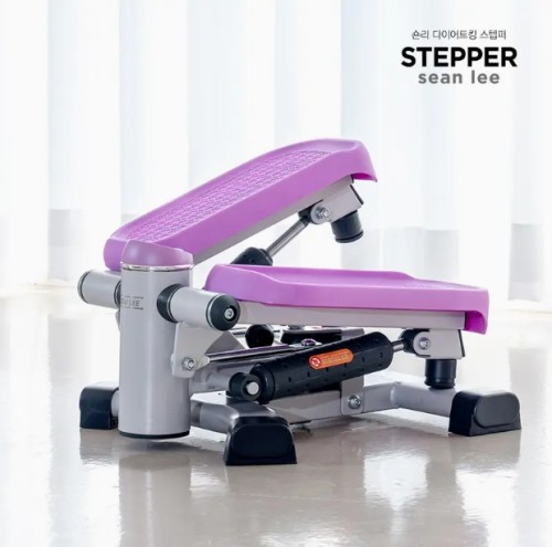 [한국발송]숀리 다이어트킹 2in1 스텝퍼 천국의계단 가정용 홈트 운동 기구 유산소 걷기 스텝밀