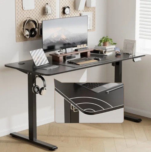 Homall 모션데스크 스탠드책상 높이조절가능 사무용 데스크 리프트 테이블