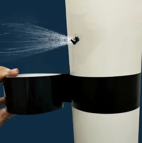 방수 누출 수리 테이프 - 파이프, 호스, 지붕용 자가 접착 PVC 실란트 | 즉각적인 긴급 수리, 150PSI 고압 및 200°C 내열성 | 다목적 플라스틱 표면 수리 테이프, 방수 지붕 실란트