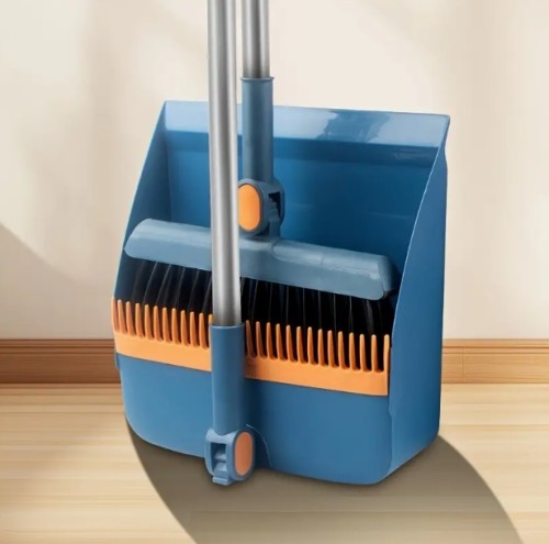 2개 세트 신제품 3-in-1 회전 및 접이식 자석 흡착 빗자루 쓰레받기 세트, 대형 두꺼운 가정용 빗자루, 거실/침실 애완동물 털 청소용 비접촉 소프트 헤어 블루/오렌지/화이트 빗자루, 홈 클리닝 도구, 컴팩트 보관, 공간절약형, 가벼운 구조, 손쉬운 청소, 핸드헬드 스위퍼, 바쁜 가정과 청소 애호가를 위한 제품