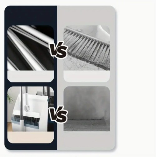 2개 세트 신제품 3-in-1 회전 및 접이식 자석 흡착 빗자루 쓰레받기 세트, 대형 두꺼운 가정용 빗자루, 거실/침실 애완동물 털 청소용 비접촉 소프트 헤어 블루/오렌지/화이트 빗자루, 홈 클리닝 도구, 컴팩트 보관, 공간절약형, 가벼운 구조, 손쉬운 청소, 핸드헬드 스위퍼, 바쁜 가정과 청소 애호가를 위한 제품