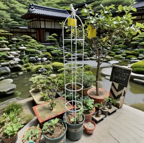 실내외 정원용 플랜트 격자형 꽃대 받침대 - 장미, 클레마티스 및 덩굴식물에 완벽한 8개 가드닝 덩굴 지지대 포함