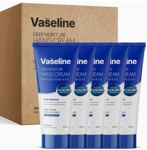 메르헨트 바세린 핸드크림 60ml x 5개 핸드로션 퍼퓸 고보습 향좋은