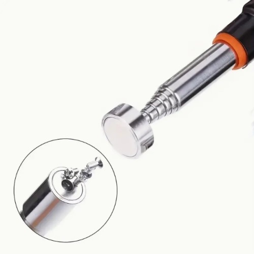 1pc 자석 픽업 도구, 작은 조각을 집어드는 텔레스코픽 조정 가능한 자기 픽업 도구