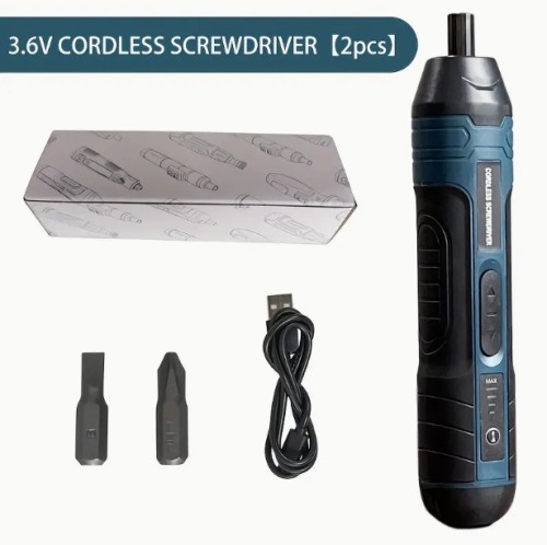 3.6V 리튬 무선 드라이버 세트 전동 스크루드라이버 4단 토크 조절 기능