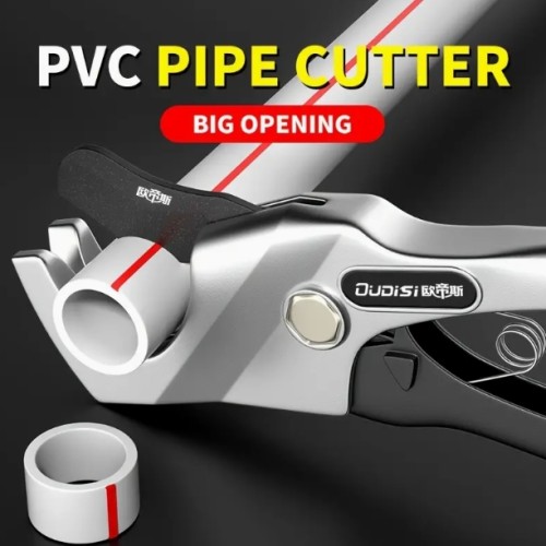OuDiSi 고속강 PVC 파이프 커터 - 빠른 절단, 접이식 블레이드가 없는 물 및 알루미늄 파이프용
