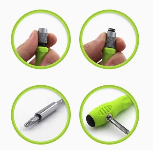 32-in-1 정밀 스크루드라이버 세트, 모바일 폰 및 카메라 수리용 자석 비트 포함, 전자 유지보수 키트, 무충전 티타늄 합금, 플랫헤드 및 필립스 비트 포함, 스크루드라이버 세트|컴팩트 스크루드라이버|자석 비트, 전자용 스크루드라이버 세트