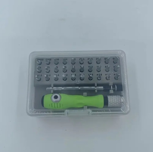 32-in-1 정밀 스크루드라이버 세트, 모바일 폰 및 카메라 수리용 자석 비트 포함, 전자 유지보수 키트, 무충전 티타늄 합금, 플랫헤드 및 필립스 비트 포함, 스크루드라이버 세트|컴팩트 스크루드라이버|자석 비트, 전자용 스크루드라이버 세트