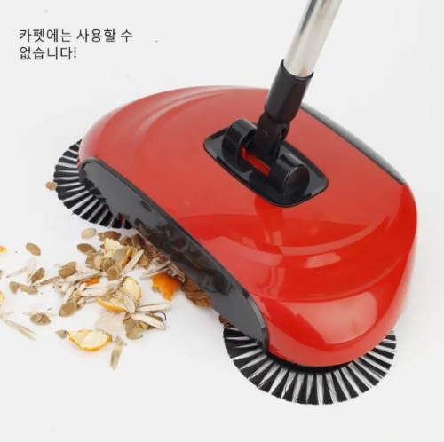 3-in-1 무선 빗자루 쓰레받기 & 걸레 콤보 - 경량 인체공학적 손잡이, 내구성 있는 플라스틱 하드우드 바닥 및 타일용 - 공간 절약형 다기능 청소 도구, 현대적인 디자인