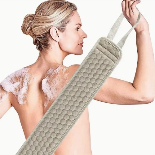 남성용 및 여성용 딥 클렌징 등 각질 제거기 - 샤워나 목욕 시 몸의 각질을 제거하고 이완시킵니다.